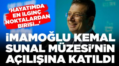 Ekrem İmamoğlu Kemal Sunal Müzesi'nin açılışına katıldı: 'Hayatımda en ilginç noktalardan birisi...'