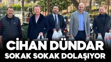 Cihan Dündar seçim gezilerini sürdürüyor