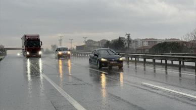 Tekirdağ ve Kırklareli'nde sağanak etkili oluyor