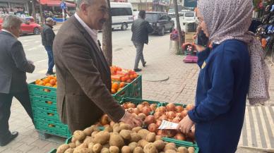 Esenyurt Belediye Başkan adayı Muharrem Yıldız esnafları ziyaret etti