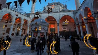 Eski ramazanlar Valide-i Cedid Camii'nde yaşatılıyor