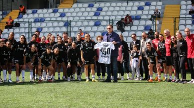 Kadın futbolundaki derbide kazanan Beşiktaş: Başkan Hasan Arat takip etti