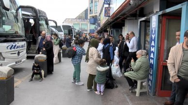 15 Temmuz otogarında bayram hareketliliği başladı