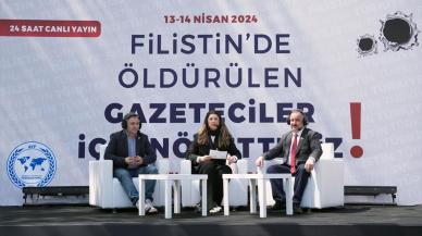 Filistin'de öldürülen gazeteciler için tepki yayını