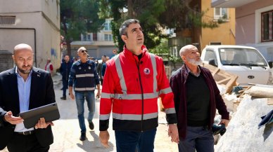 İstanbul'da balkon çökmesi: Başkan Yüksel bölgeye gitti