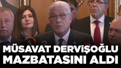 İYİ Parti Genel Başkanı Müsavat Dervişoğlu, mazbatasını aldı