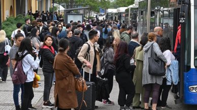 Başkentte kuvvetli yağış: Metro seferlerinde aksama yaşandı