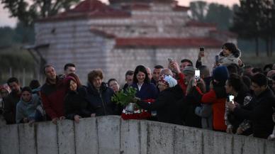 Hıdrellez dilekleri Tunca Nehri'ne bırakıldı