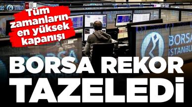 Borsa rekor tazeledi: Tüm zamanların en yüksek günlük kapanışı