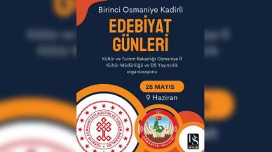 Osmaniye Valiliği'nden edebiyat festivali