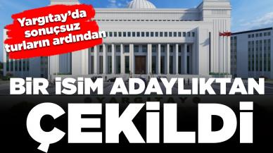 Yargıtay başkanlık seçiminde sonuçsuz turların ardından: Bir isim adaylıktan çekildi