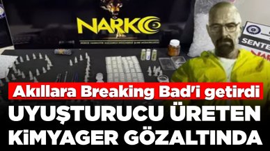 Akıllara Breaking Bad'i getiren olay: Uyuşturucu imal eden kimyager gözaltına alındı