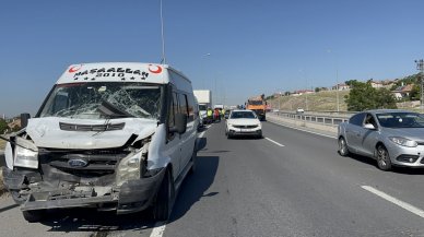 Zincirleme kaza! Beş araç birbirine girdi: Çok sayıda yaralı var