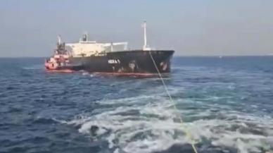 241 metre uzunluğundaki tankerde makine arızası: Şevketiye Demir Sahası'na demirletildi