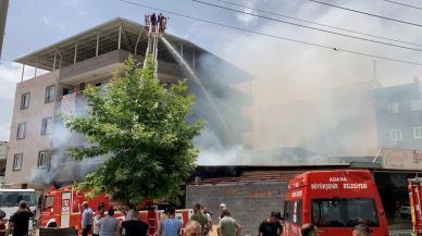 Yangında can pazarı: Mahsur kalanları komşuları kurtardı