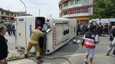 Kırmızı ışıkta geçti, kazaya yol açtı: Yaralılar var