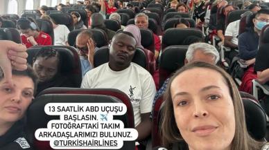 Ebrar Karakurt'tan THY'ye uçak tepkisi "Başka takımlara özel uçak, bize gelince ekonomi!"