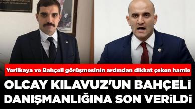 Bakan Yerlikaya ve Bahçeli görüşmesinin ardından dikkat çeken hamle: Olcay Kılavuz'un Bahçeli danışmanlığına son verildi