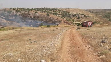 Mardin’de örtü yangını