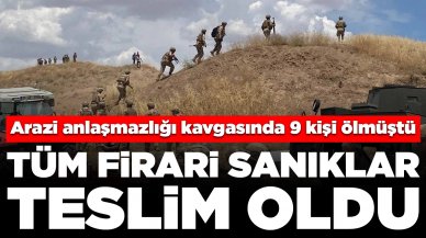 Diyarbakır’da 9 kişinin öldüğü arazi kavgası: Tüm firari sanıklar teslim oldu