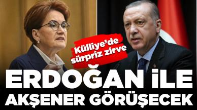 Cumhurbaşkanlığı Külliyesi'nde sürpriz görüşme: Erdoğan ile Akşener bir araya geliyor