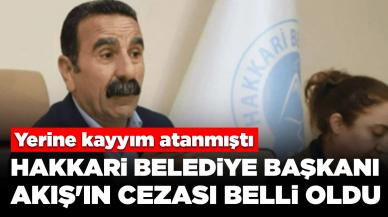 Yerine kayyım atanmıştı: DEM Partili Hakkari Belediye Başkanı Akış'ın cezası belli oldu