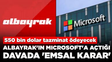 Albayrak'ın Microsoft'a açtığı davada 'emsal karar': 550 bin dolar tazminat ödeyecek