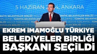 Türkiye Belediyeler Birliği seçimini Ekrem İmamoğlu kazandı