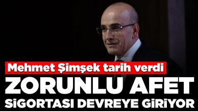 Mehmet Şimşek açıkladı: Zorunlu afet sigortası devreye giriyor