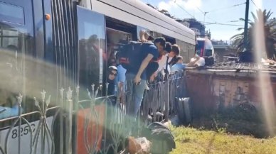 İstanbul'da tramvay yolunda kaza: Seferler durdu