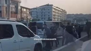 Büyükçekmece’de hareketli anlar! Polis, saatlerce hırsızları kovaladı…