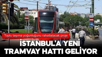 Toplu taşıma yoğunluğunu rahatlatacak proje! Üsküdar - Kadıköy - Maltepe'ye yeni tramvay hattı geliyor!