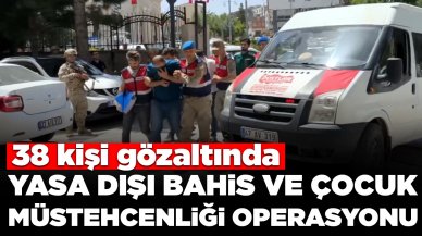 Bakan Yerlikaya paylaştı...19 ilde yasa dışı bahis ve çocuk müstehcenliği operasyonu: 38 kişi gözaltına alındı