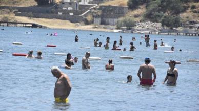 Bodrum'da bayramın son gününde de manzara değişmedi: Sahiller doldu taştı