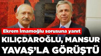 Kemal Kılıçdaroğlu, Mansur Yavaş'la bir araya geldi: 'Genel başkanımızla uzun süredir görüşmemiştik'