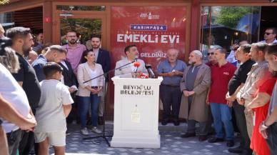 Beyoğlu Belediyesi'nden bir ilk! Emekli evi Kasımpaşa’da açıldı