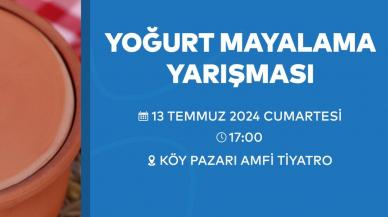 Silivri’de ödüllü “yoğurt mayalama” yarışması!