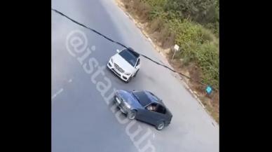 İşlek yolda drift attı, kıskıvrak yakalandı!