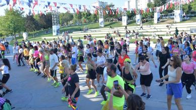 Beylikdüzü zumba yaptı