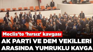 Meclis'te tansiyon yükseldi: AK Parti ve DEM Vekiller arasında yumruklu kavga