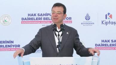 Ekrem İmamoğlu: Kentsel dönüşüm dendi, kentsel dönüşüm yapılmadı