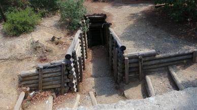 Çanakkale'de lağım tünelleri savaşın izlerini taşıyor