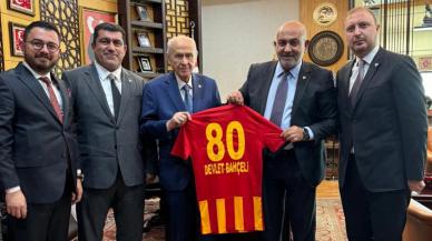 Kayserispor’dan MHP lideri Bahçeli’ye ziyaret