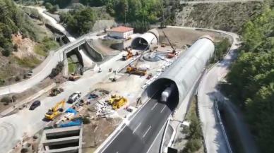 Bolu Dağı Tüneli'ndeki çalışma, planlanandan 12 gün önce bitti!