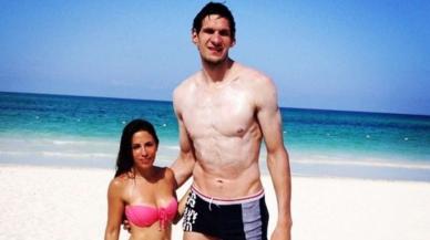 Boban Marjanovic’in eşi Milica Krstic Marjanovic kim, kaç yaşında, boyu kaç?