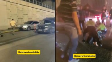 İstanbul'da hareketli dakikalar: Polisin 'dur' ihtarına uymayan kadın sürücü ortalığı birbirine kattı, gözaltına alındı