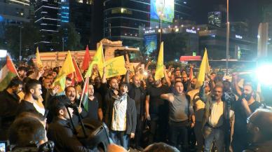 İstanbul'daki İsrail Başkonsolosluğu'nda Nasrallah'ın öldürülmesi protesto edildi