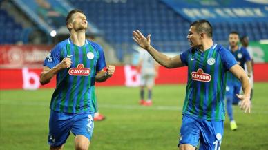 Çaykur Rizespor 5 maç sonunda galibiyet sevincini tattı