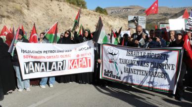 Kürecik NATO Radar Üssü'nde, İsrail protesto edildi