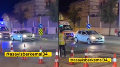 Duyarsızlığın bu kadarı: Ambulansın siren çalmasına rağmen sürücü yol vermedi